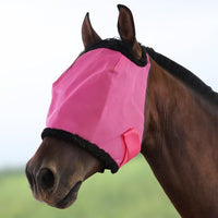 Fly-Proof Horse Face Mask Cool Breathable Mesh Insect-Repellent Sunshade Horse Hood Equestrian Supplies