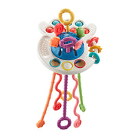 Octopus Pull-Along Toy with Cords for Babies 0-1 Year