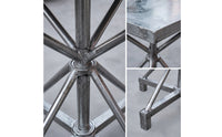 Spray Paint Stand  Rotating Turntable with Iron Tabletop Rust-Resistant Rotating Tray for Workshops