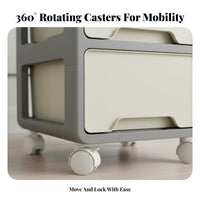 Deskside book bag Holder With casters Storage Trolley Easy to Move for Classroom