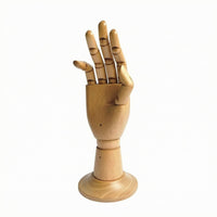 Wooden Hand Mannequin Decorative Articulated Hand Model High Simulation