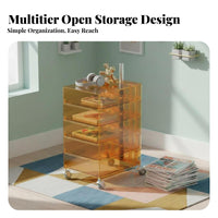 3-Tier Rotating Pedestal Space-Saving 3-Tier Round Stand Multi-Functional