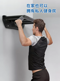 门上单杠家用引体向上器超强承重墙体打孔单杠一体多把位健身器材