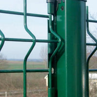 Peach Post Triangle Bend Fence for Highway, Railway, and Orchard Isolation