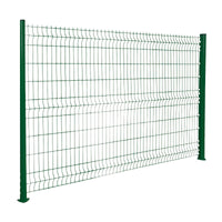 Peach Post Triangle Bend Fence for Highway, Railway, and Orchard Isolation