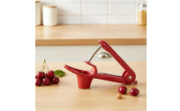 Compact Manual Cherry Pitter Easy to Clean Handheld Cherry Pitter Time Saver Kitchen Tool Sturdy for Home Cooks