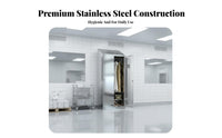Rust Proof Stainless Steel Locker Heavy Duty Employee Changing Locker Long-Lasting Multi-Door Storage Cabinet Easy to Clean for Office Workers, Gym Members, Cafeteria, Factory, School, Bedroom