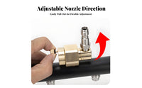 Underbody Car Wash Cleaner Multi-Functional Car Underbody Washer Adjustable Spray Direction Two-Function-Function Undercarriage Cleaner