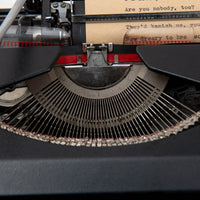 Vintage Manual Typewriter Collectible Manual Typewriter Decorative Display