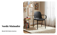 Molded Shell Chair Nordic Design Indoor Furniture Minimalist and Design Adaptable for Business Owners, Dining Room, Office