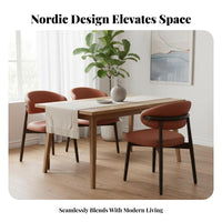 Yspine Chair Nordic Design Dining Room Seat Italian Aesthetic Easy Assembly for Homeowners, Adults, Hotel, Home Office