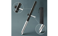 Fishing Rod Holder with Ground Spire Fishing Rod Holder with Storage Bag Sturdy Sand Spire for Shore Anglers