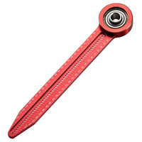 Industrial Grade Aluminum Alloy Concentric Axis Woodworking Compass, High Hardness Portable Multi-functional Construction Site Compass