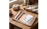Zippered Interchangeable Circular Knitting Portable Interchangeable Knitting with Case Smooth Flexible for Travel