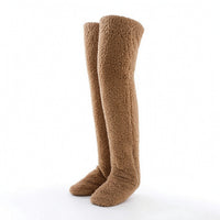 Soft Fuzzy Socks Soft Fuzzy Socks Cozy Leg Warmers Stretchy for Women