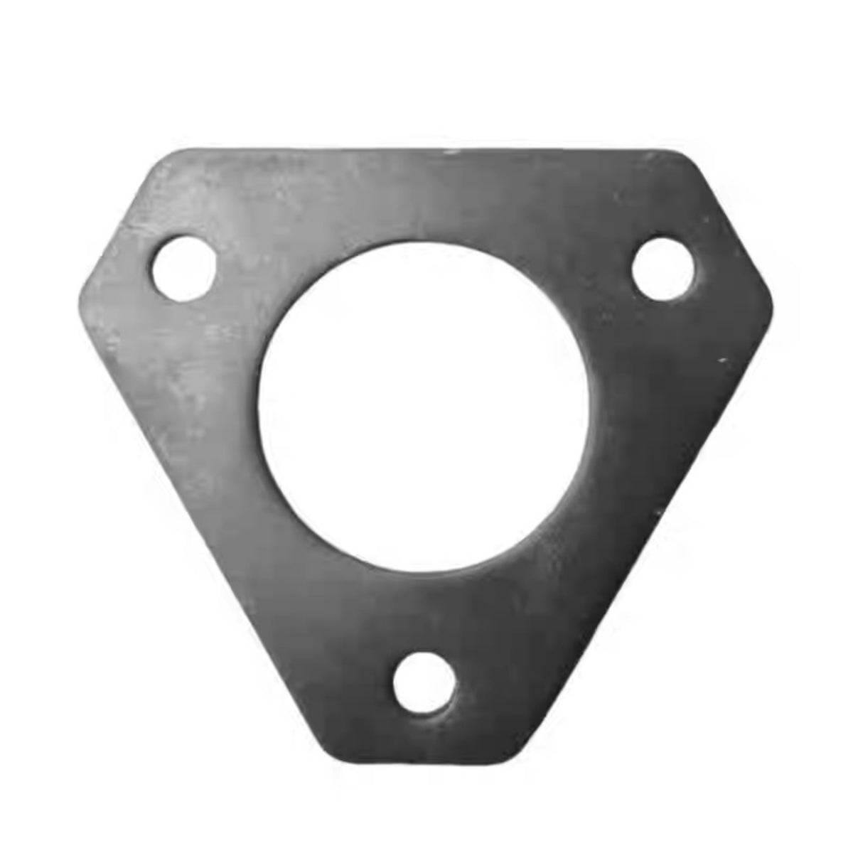 Triangular Flange Metal Flange Plate Tube Connector Plate Heavy-Duty for DIY Builders, Playground, Outdoor Gym