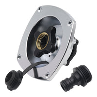 Check Valve Water Filler with Chrome Plating and Adapter