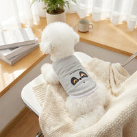 Dog Shirt and Tank Top for Small Corgi, Breathable Polyester Mesh Dog Vest with Cartoon Print, Pull-on Pet Vest for Refreshing Relief 142
