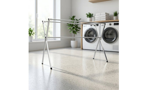 Foldable Clothes Drying Rack Floor-Standing Laundry Drying Rack Heavy-Duty Sturdy for Bedroom