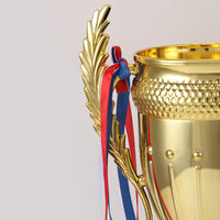 Plastic Trophy for School Sports Events with Wheat Ear Design