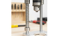Drill Stand with Aluminum Base Precision Electric Drill Stand Metal Vertical Frame for Workshop