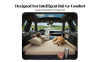 Easy Inflation Car Inflatable Mattress Portable Inflatable Car Mattress Comfortable SUV Air Bed Space-Saving for Travelers, Outdoor Enthusiasts, Families, Road Trips, Camping