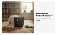Woven Pouf Multi-Functional Ottoman adaptable Use for Balcony, Bedroom, Adults