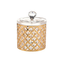 Clear Canister Space-Saving Cylindrical Storage Jar Transparent for Kitchen