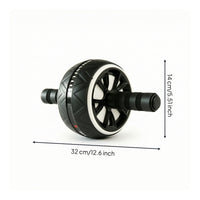 Exercise Wheel Roller with Knee Pad Nonslip Silent Exercise Equipment for Home Workouts