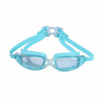 Wide View Adult Swimming Goggles HD Lenses Large Frame Swim Goggles Silicone Seal Waterproof Swimming Eyewear Adjustable Strap for Adults, Professionals, Training
