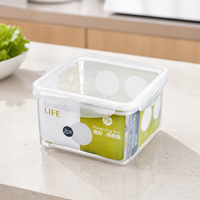 Tupperware, Storage Container, Microwave Compatible, Transparent, Food Storage Container, Plastic, Freezer Compatible, With Lock, For Meal Prep, Bento