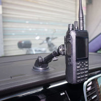 Car Radio Mount for Windshield with Suction Cup