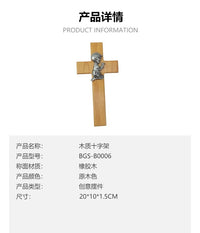 Wooden Cross Pendant Decorative Craft