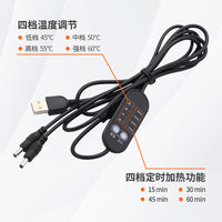 Motorcycle USB Heated Grip Covers with Adjustable Temperature