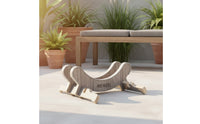 Folding Wooden Cycle Parking Stand Sturdy Bike Stand with Rubber Edging Long-Lasting Parking Rack Eco-Friendly for Cyclists, Garage
