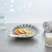 Shell Bowl Decorative Design Shell-Shaped Snack Plate Mirror Finish