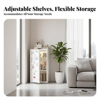 Single-Door Metal Locker Space-Saving Storage Cabinet Pastel Colors for Children