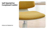 Upholstered Walnut Side Chair Minimalist Design Upholstered Wooden Chair
