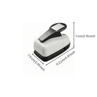 Square Lever Action Punch DIY Square Paper Punch Secure-Latch for Crafters