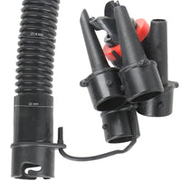 PVC Inflation Hose with Multiple Connectors for Air Pumps, 1.2m