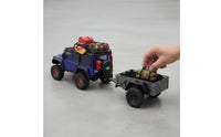 RC Utility Trailer No Damage Install Miniature Tow Trailer Personalized Decoration Model Vehicle Accessory for Display