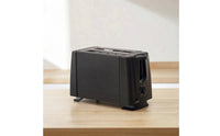 Compact Two-Slice Toaster Automatic Lift up Bread Toaster Lightweight Appliance Space-Saving for Singles, Students, Small Kitchens, Dorm Rooms, Apartments