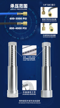 冷冻油加注筒 手压式加注器 汽车空调加氟工具 2OZ/60毫升