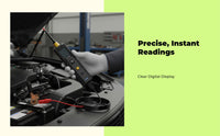 Automotive Circuit Tester, Digital Electric Potential Tester, Multifunctional Electronic Diagnostic Tool for Car Repair with LCD Display, Overload Protection