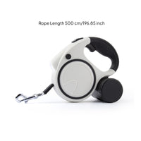 Retractable Dog Leash with Light LED Extendable Dog Lead Handheld