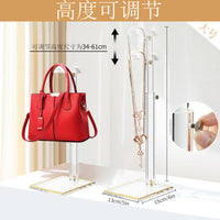 亚马逊亚克力挂包展示架多功能橱窗包包陈列架时尚简约店铺挂包架