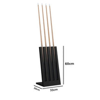 Floor Standing Cue Holder Wide Base Billiard Cue Rack Tall Upright