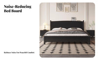 Nordic aesthetic Black Spindle Bed Modern Minimalist Bedroom Furniture Vintage Vintage Aesthetic Design Bedstead Sturdy Construction for partners, Adults, homeowners, Apartment Living, Guest Room