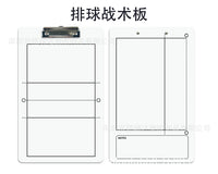 Dry-Erase Coaching Tactics Board for Football, Basketball, Volleyball, Handball
