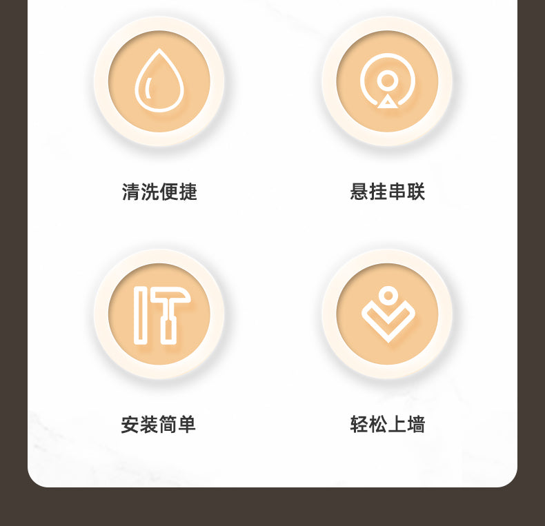 优勤吸盘置物架卫生间免打孔壁挂浴室收纳架子洗漱台墙上各种神器 小号/吸盘式收纳盒（透明波纹）